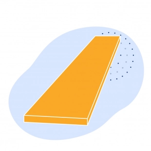 Бронзовая полоса 0.14 мм БрБ2 ГОСТ 1789-2013