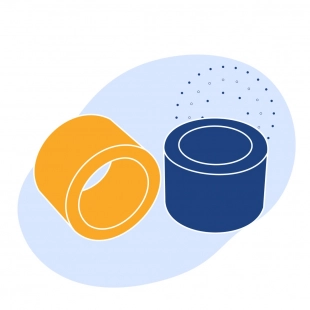 Втулка бронзовая 45 мм БрАЖ9-4