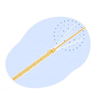Молниеотвод граненый конический МОГК 50.0 ц