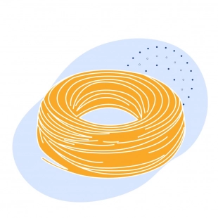Канат авиационный нержавеющий 4.8 мм 6х7(1+6)+1х7(1+6) ГОСТ 2172-80