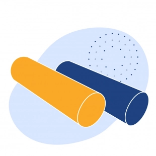 Текстолит стержневой 25x550 мм ГОСТ 5385-74