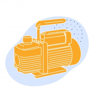 Вакуумный насос ELRS57 167x660 Erstevak ELRS