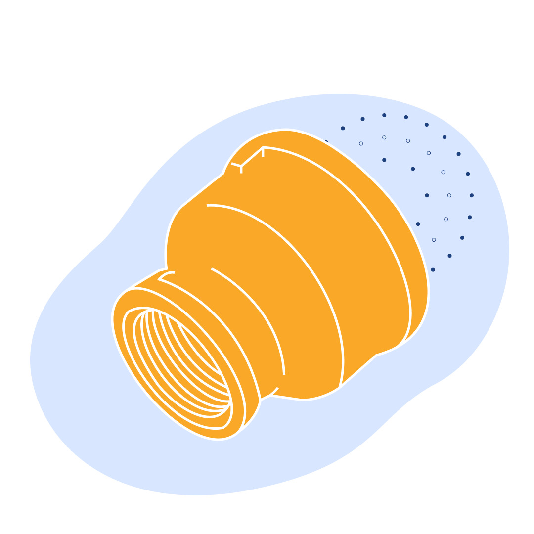 Переход чугунный фланцевый ХФ 150х125 мм ГОСТ 5525-88