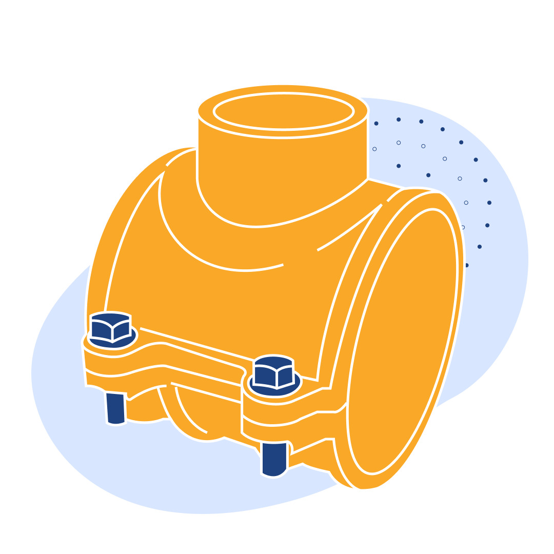 Седелка чугунная Ду 150 мм ГОСТ 5525-89