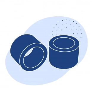 Втулка бронзовая 45 мм БрАЖ9-4