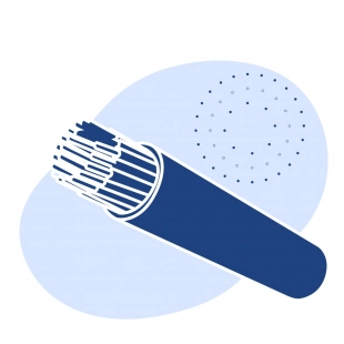 Кабель контрольный медный безгалогенный 10x2.5 мм2 КВВГЭнг(А)-LS