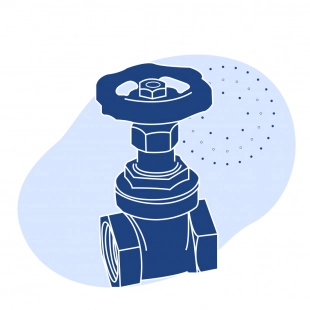 Нефтяная задвижка 350 мм Z40Y-16