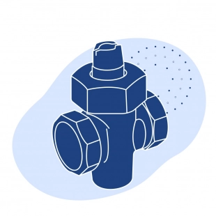 Пробковый кран 3×3 дюйма 140 Мпа
